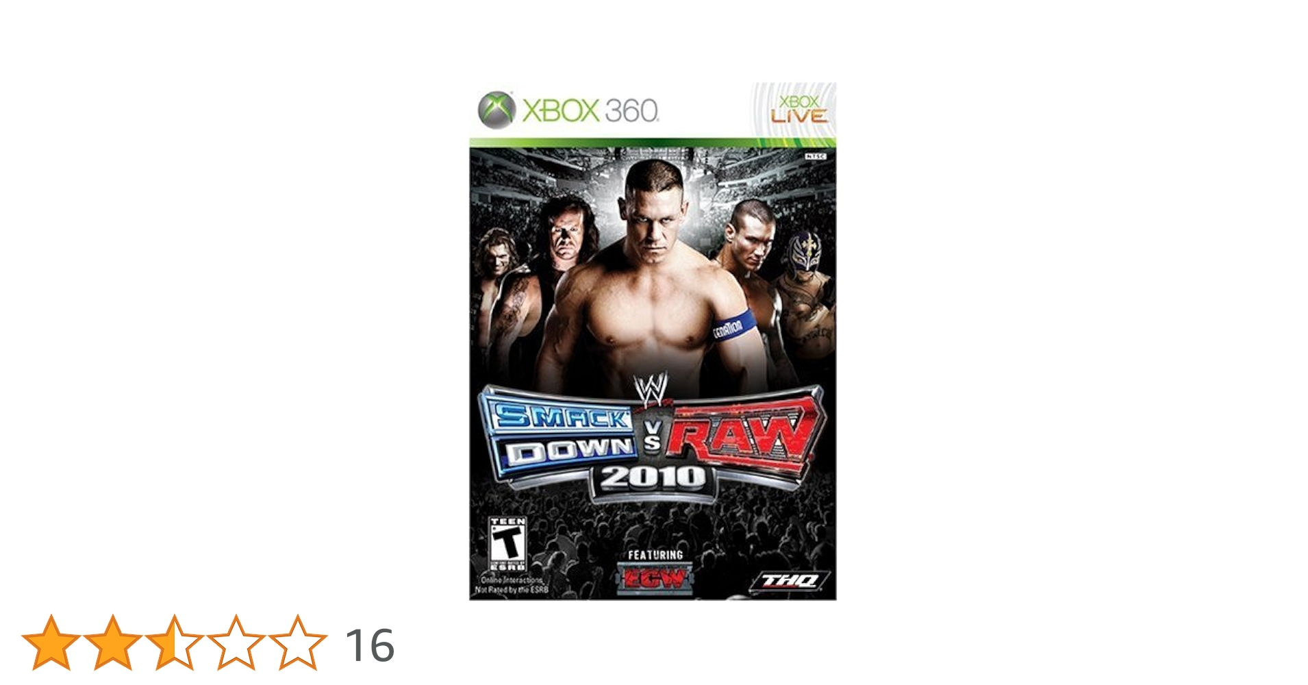 Amazon.co.jp: WWE 2010 Smackdown vs Raw - Xbox360 : ゲーム